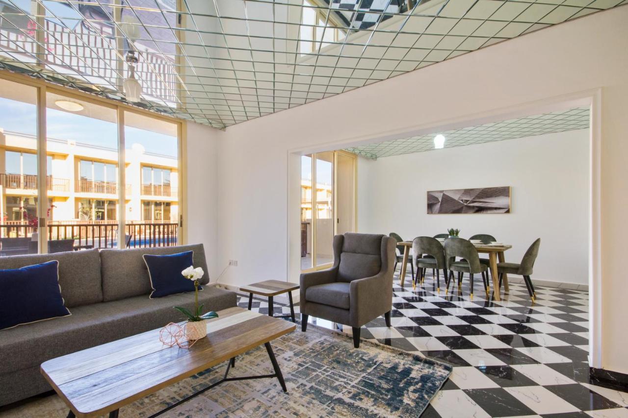 Bespoke Residences - 3 Bedroom Waikiki Townhouses Dubai Bagian luar foto