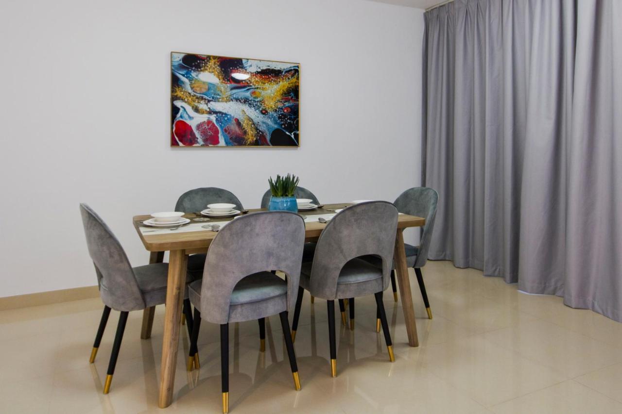 Bespoke Residences - 3 Bedroom Waikiki Townhouses Dubai Bagian luar foto